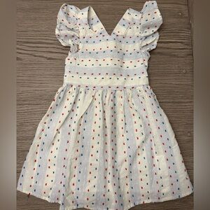 Cat & Jack Red, White and Blue Dress